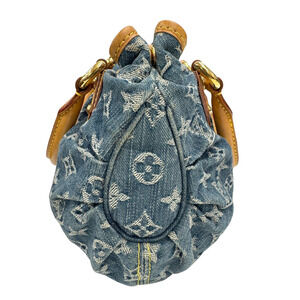 Louis Vuitton Pleaty LV Denim Monogram Handbag